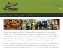 Tablet Screenshot of nelsonsspringcreek.com